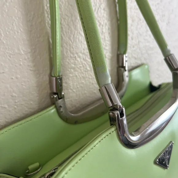 “Prada”Green Handbag - Picture 5 of 14